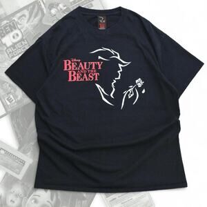Y2K Disney Beauty and the Beast Broadway Musical Graphic Tee